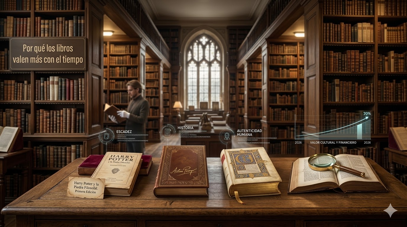 El Valor de un Libro: Por qué los Libros se Convierten en Activos Culturales y Financieros