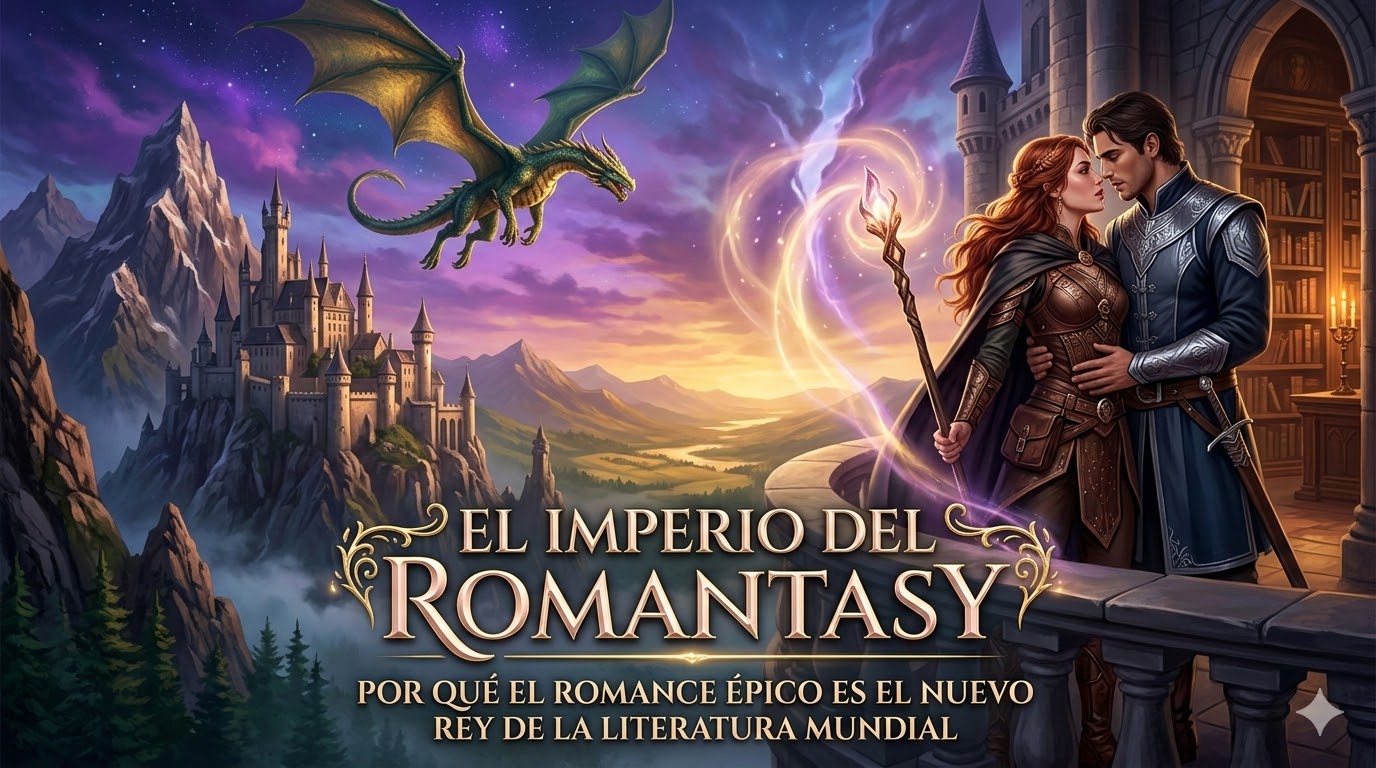 El Imperio del Romantasy: Por qué el Romance Épico es el Nuevo Rey de la Literatura Mundial