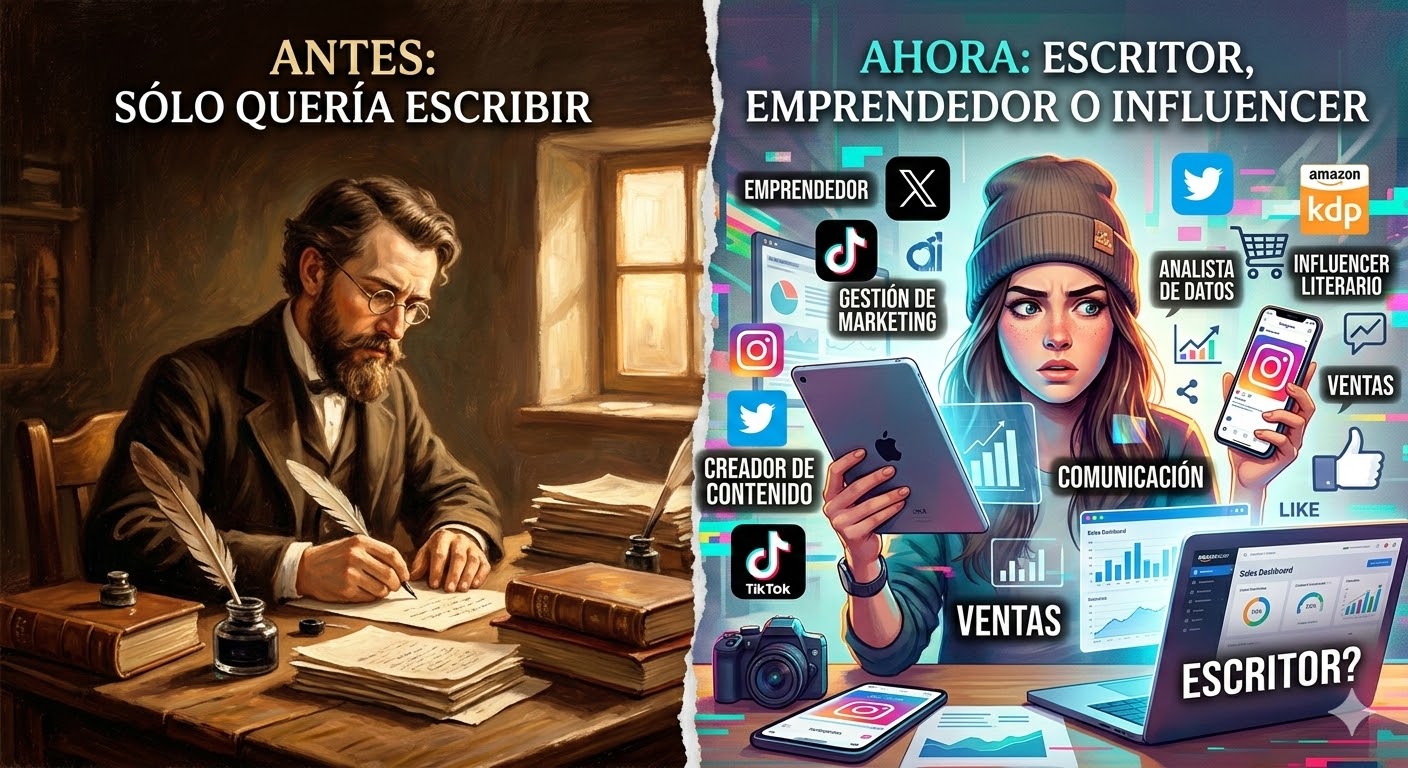 Escritor, Emprendedor, Gestor o Influencer