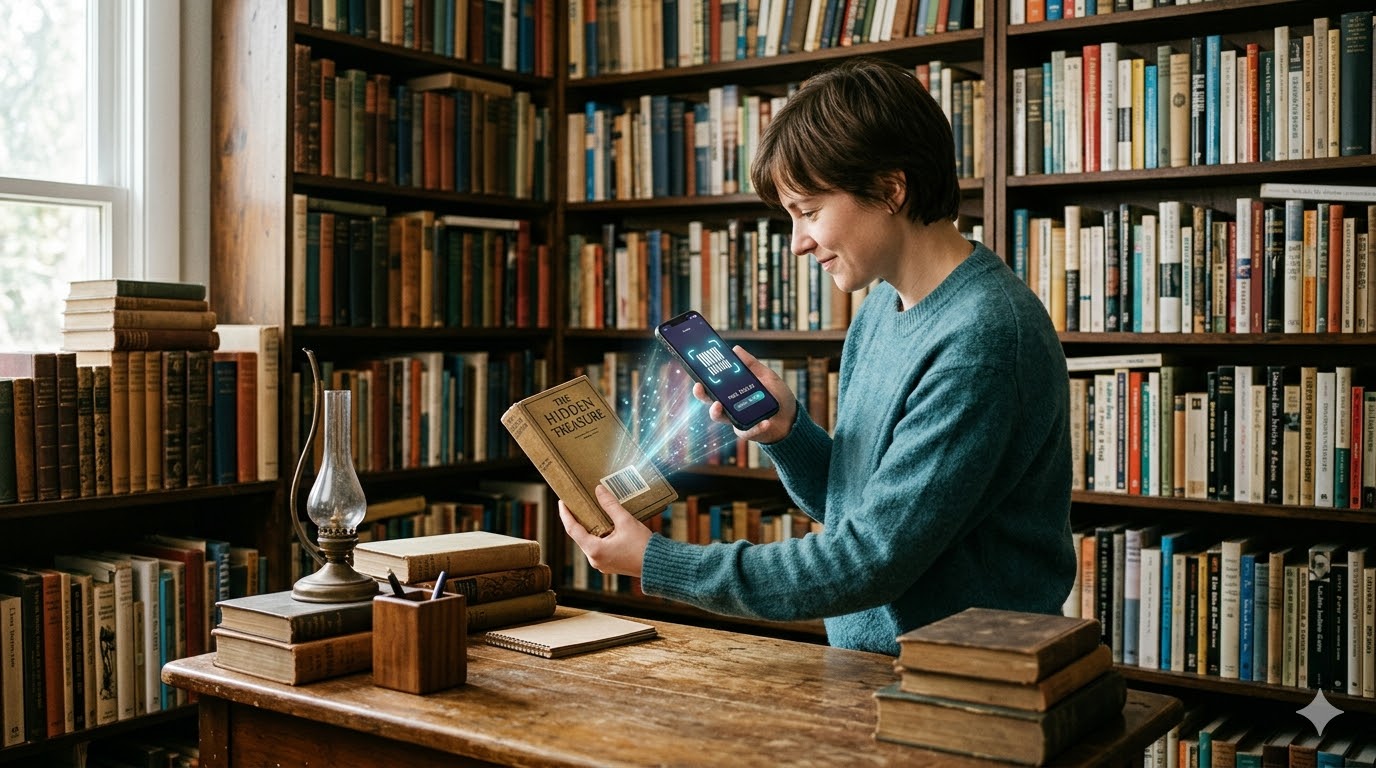 ¡Dinero en tu estantería! Las 5 aplicaciones revolucionarias que revelan el Valor de un libro en segundos