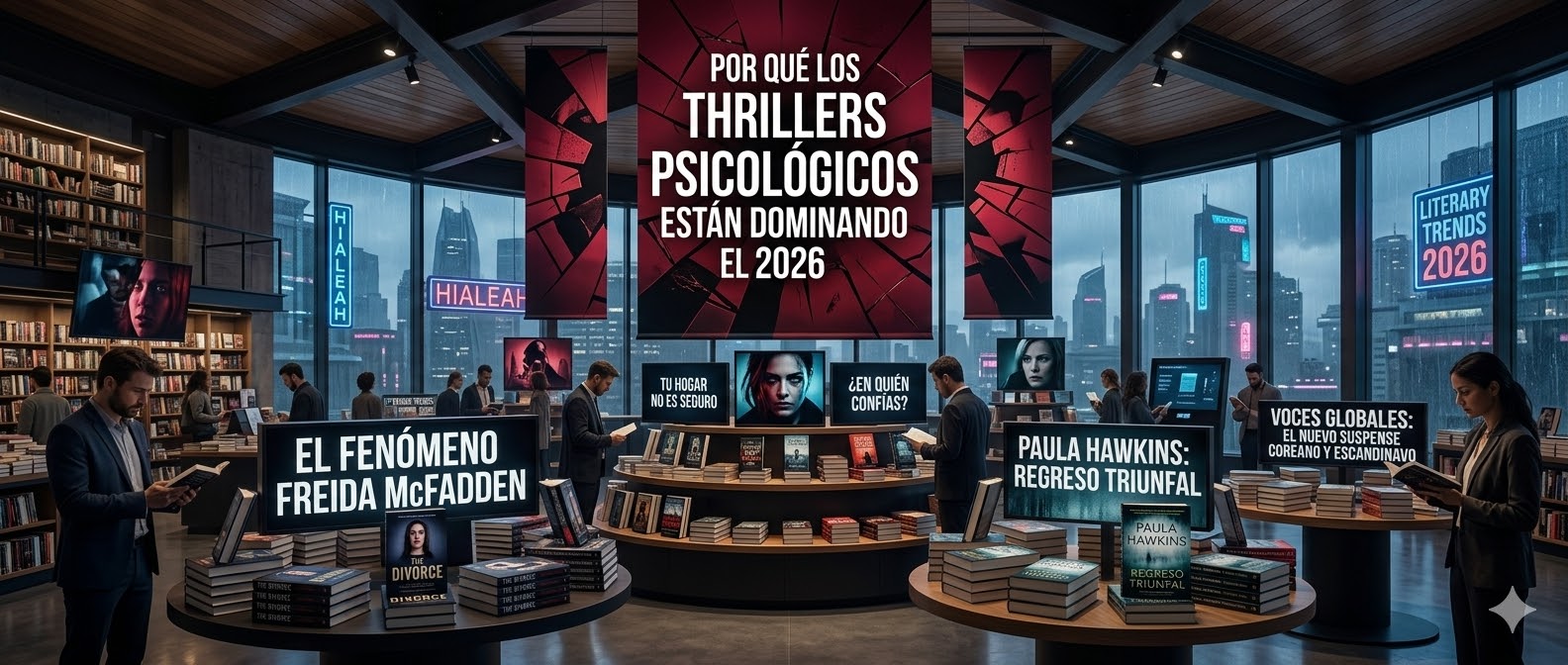 Mentes en Tensión: Por qué los Thrillers Psicológicos están Dominando el Panorama Literario del 2026